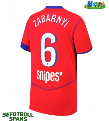 Paris Saint-Germain Illia Zabarnyi #6 Tredje Tröja 2025-26 Kortärmad
